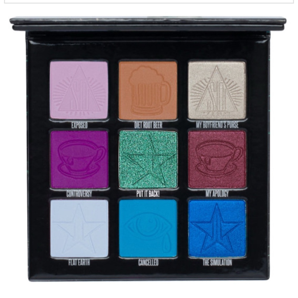 JEFFREE STAR COSMETICS-Mini Controversy “Emerald Edition” Palette.